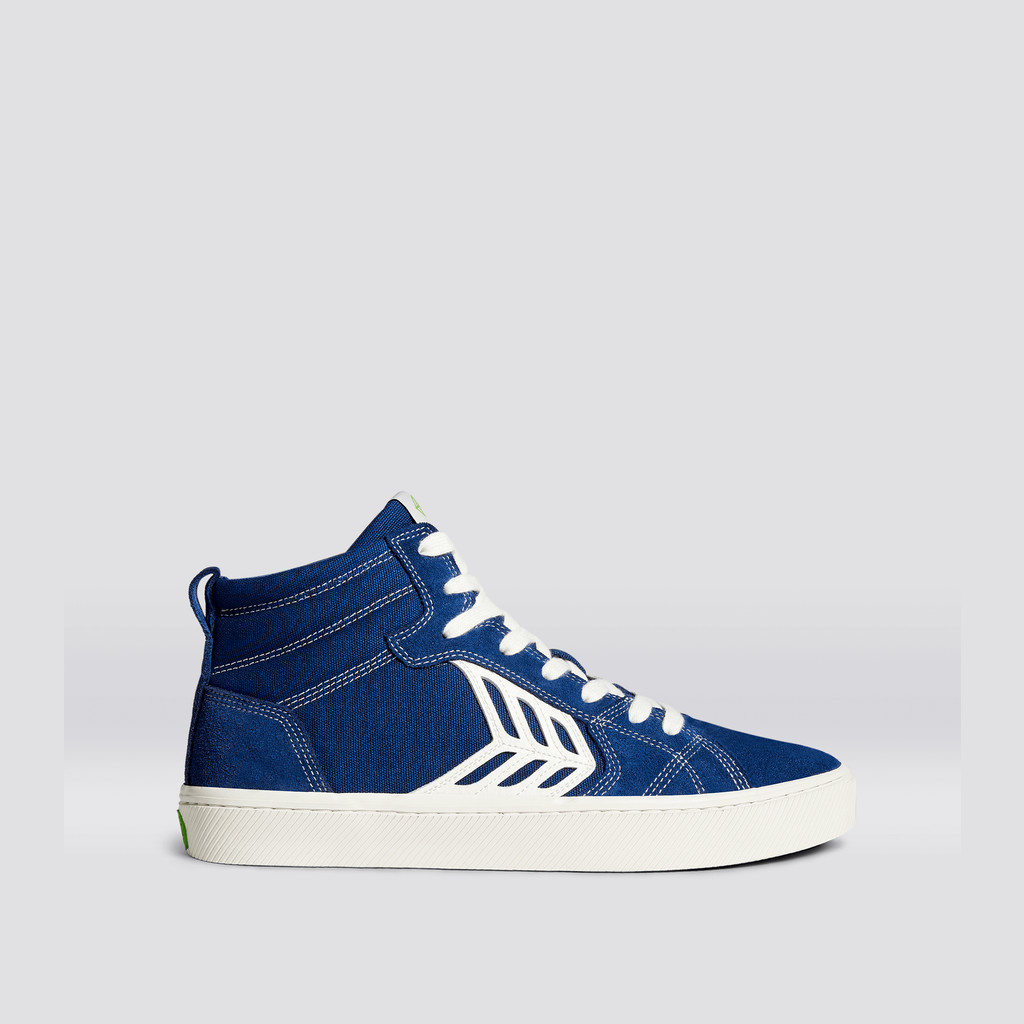 CATIBA PRO Cariuma High Top Canvas Męskie Niebieskie | 912MYUHVZ