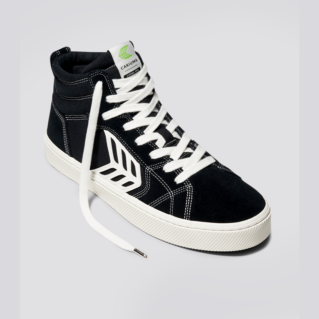 CATIBA PRO Cariuma High Top Canvas Skate Damskie Czarne | 379IAKNUP