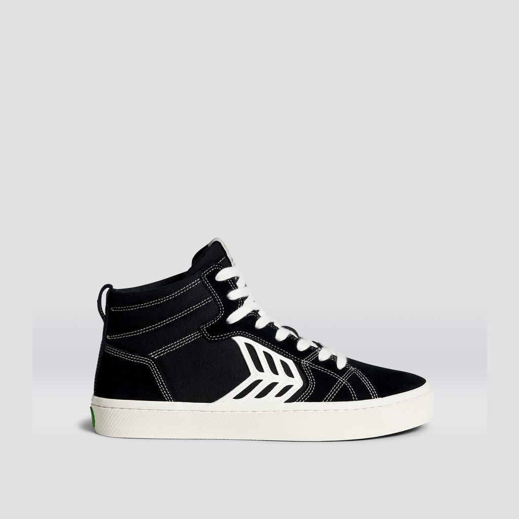CATIBA PRO Cariuma High Top Canvas Skate Damskie Czarne | 379IAKNUP