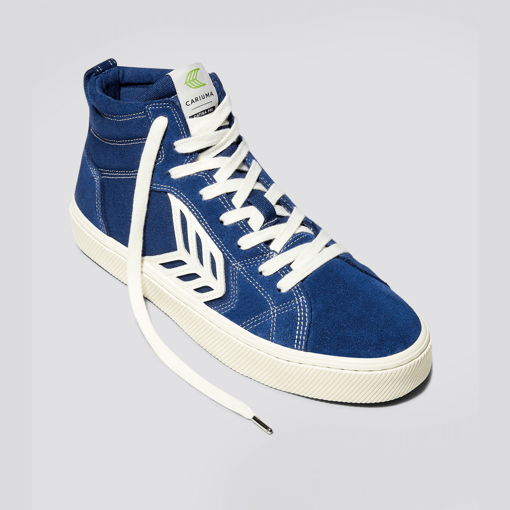 CATIBA PRO Cariuma High Top Canvas Skate Damskie Niebieskie | 089UGQFSY