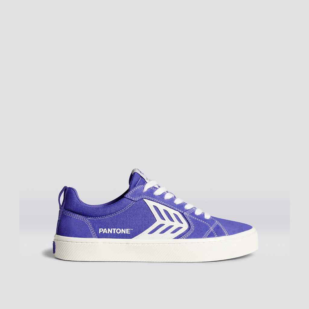CATIBA PRO Cariuma Low Top Canvas Damskie Very Peri Contrast / Ivory Canvas | 380CTALFS