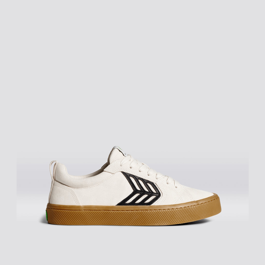CATIBA PRO Cariuma Low Top Canvas Gum Sole Męskie Czarne | 871BAEYMP