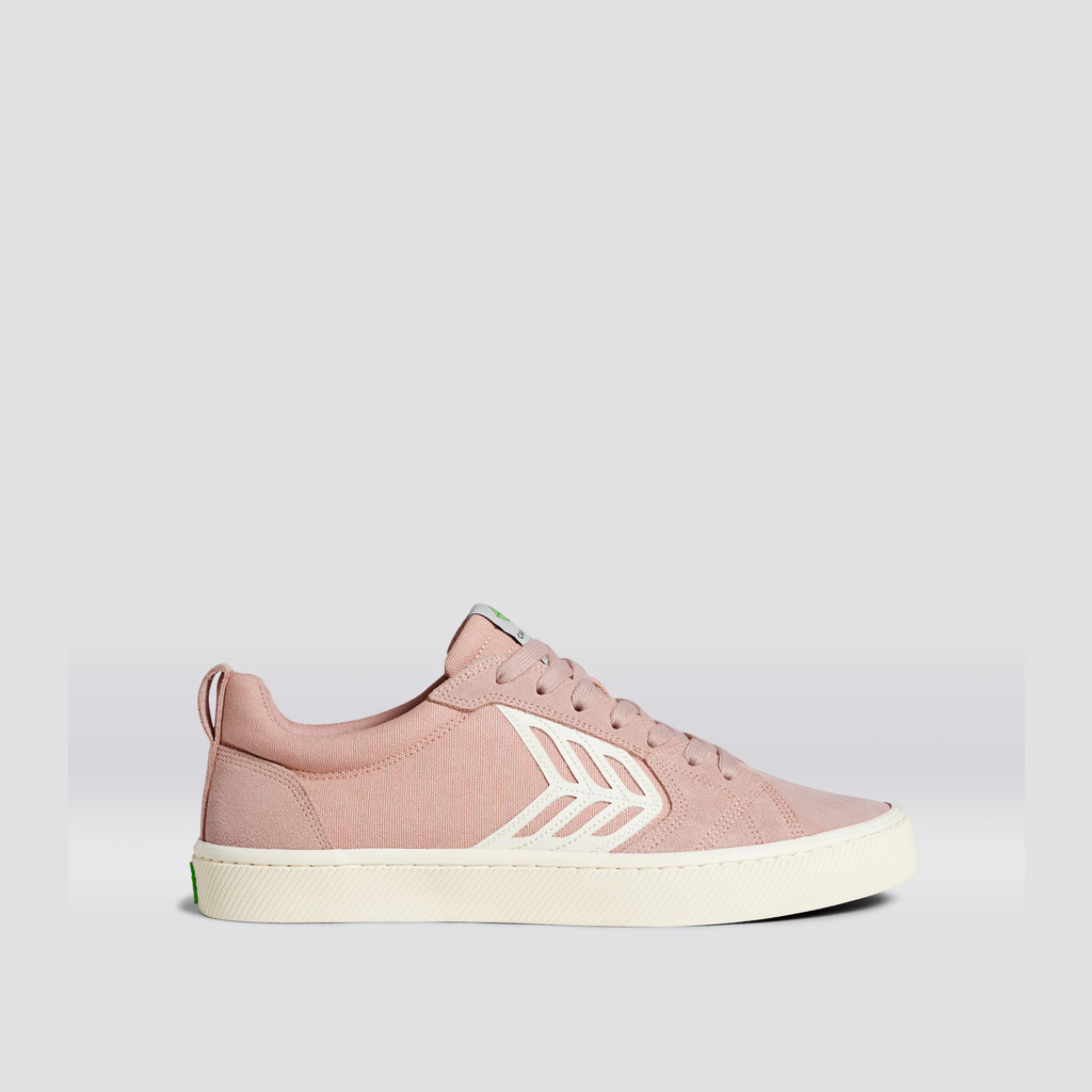 CATIBA PRO Cariuma Low Top Canvas Męskie Różowe | 837HSVLUQ