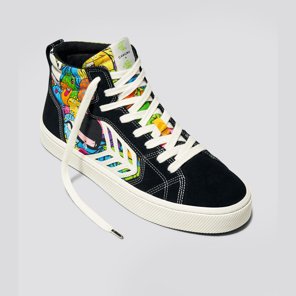 CATIBA PRO Cariuma Low Top Canvas Męskie Czarne | 293GPTJKB