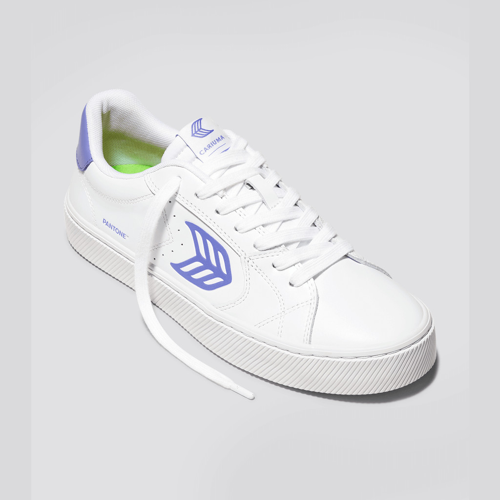 CATIBA PRO Cariuma Low Top Leather Vegan Męskie Białe | 507SYEVLX