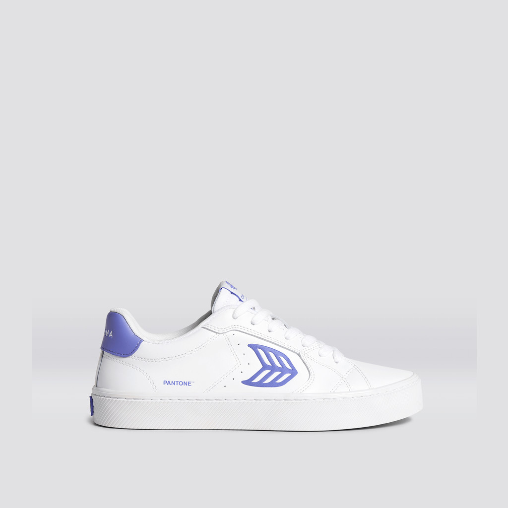 CATIBA PRO Cariuma Low Top Leather Vegan Męskie Białe | 507SYEVLX