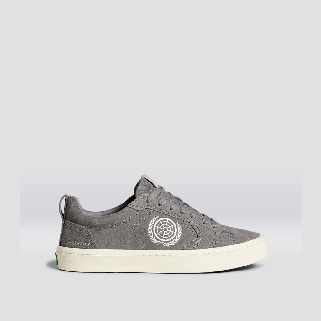 CATIBA PRO Cariuma Low Top Suede Damskie Szare | 582PCMZGJ