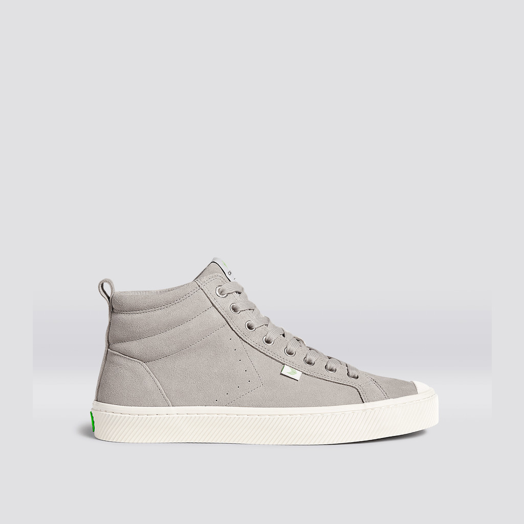 OCA HIGH Cariuma High Top Suede Damskie Szare | 569OQNLUA