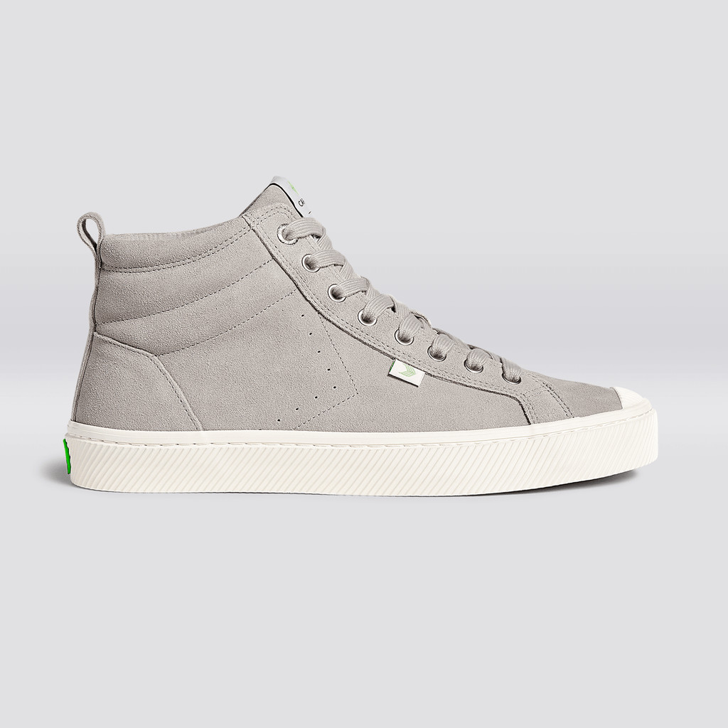 OCA HIGH Cariuma High Top Suede Damskie Szare | 569OQNLUA