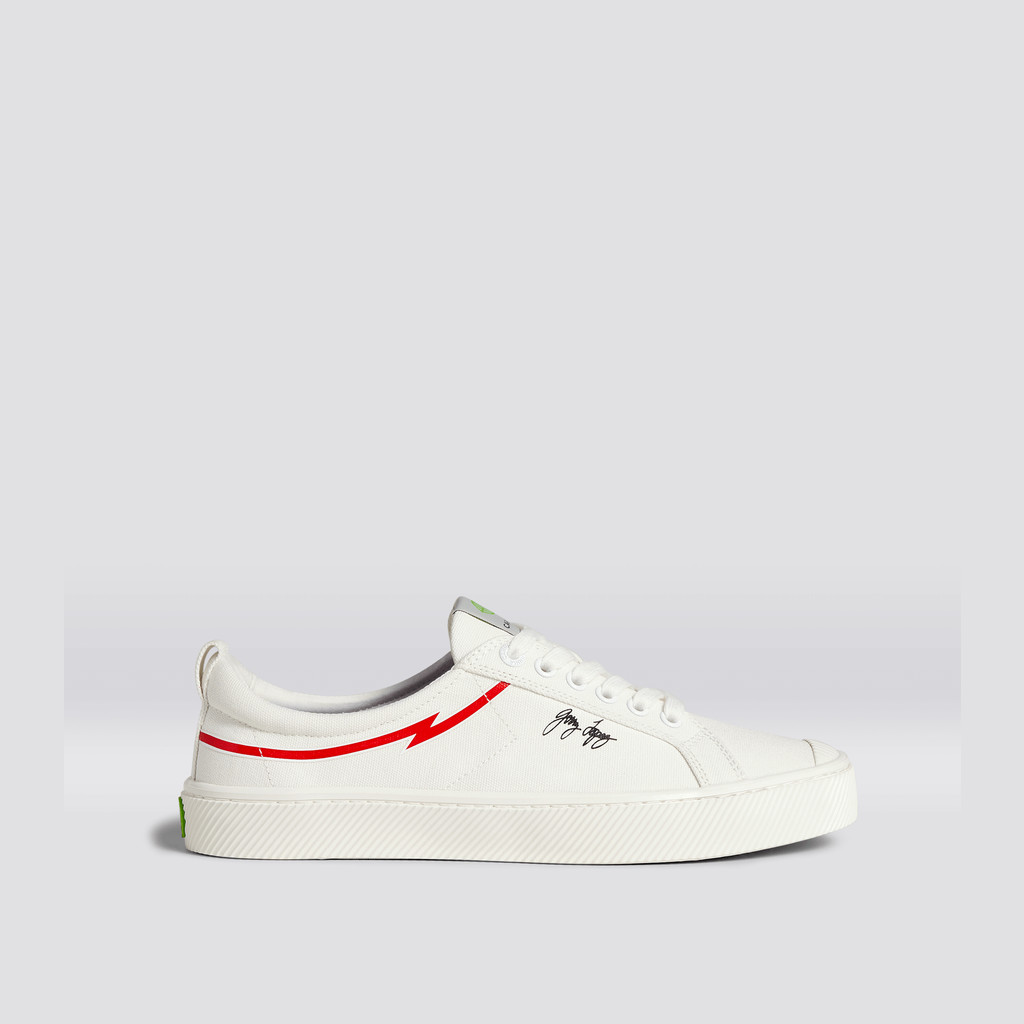 OCA LOW Cariuma Low Top Płócienne Wegański Męskie Off-White | 618HFGZXL