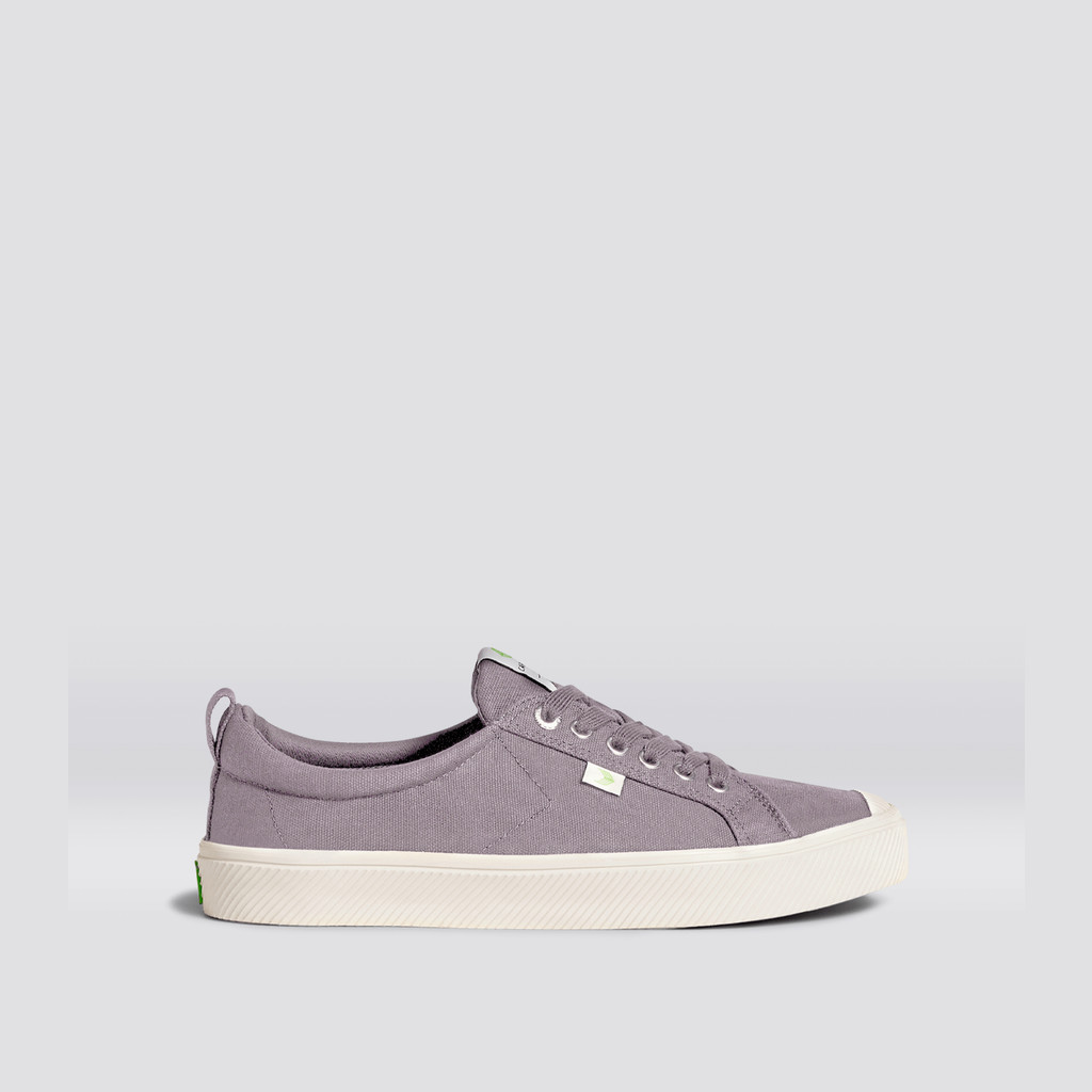 OCA LOW Cariuma Low Top Płócienne Wegański Damskie Szare | 617QUWZNE