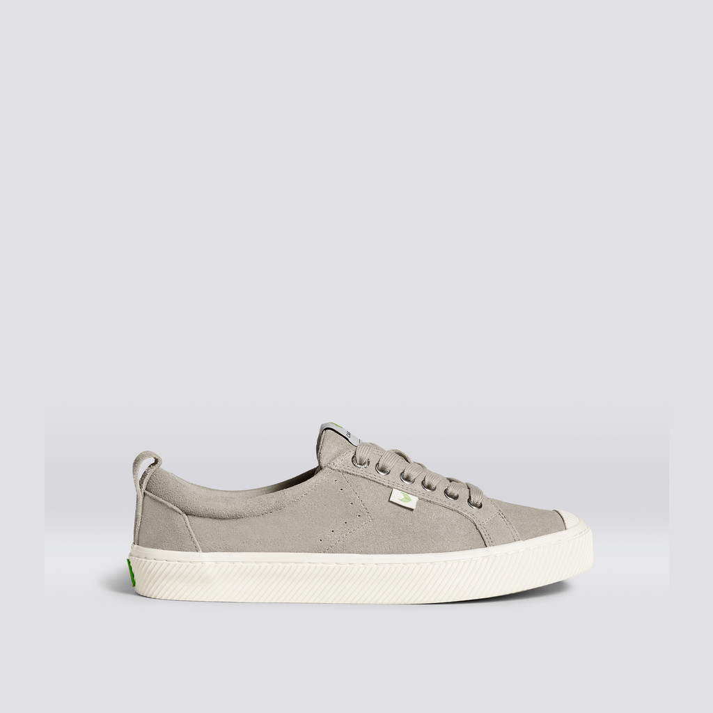 OCA LOW Cariuma Low Top Suede Damskie Szare | 763ZJVTAF