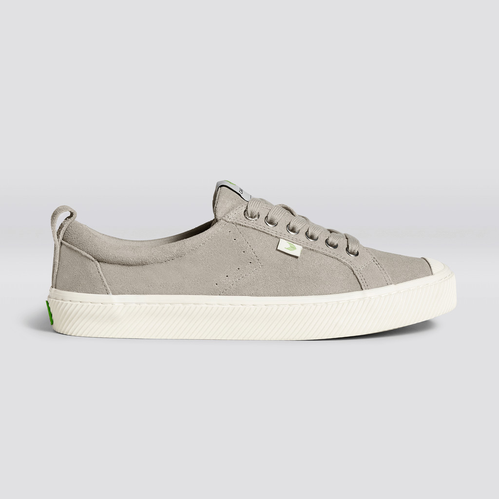 OCA LOW Cariuma Low Top Suede Damskie Szare | 763ZJVTAF