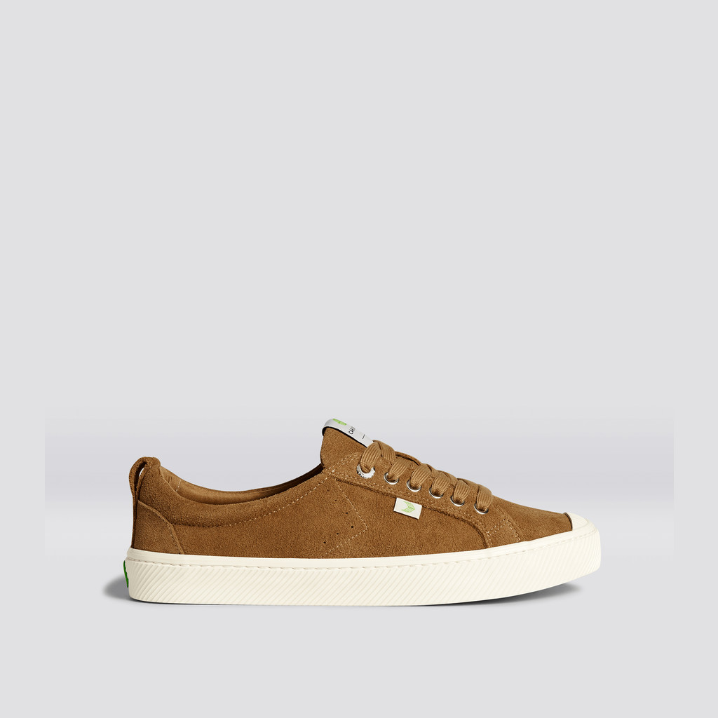 OCA LOW Cariuma Low Top Suede Męskie Brązowe | 458SIUJOG