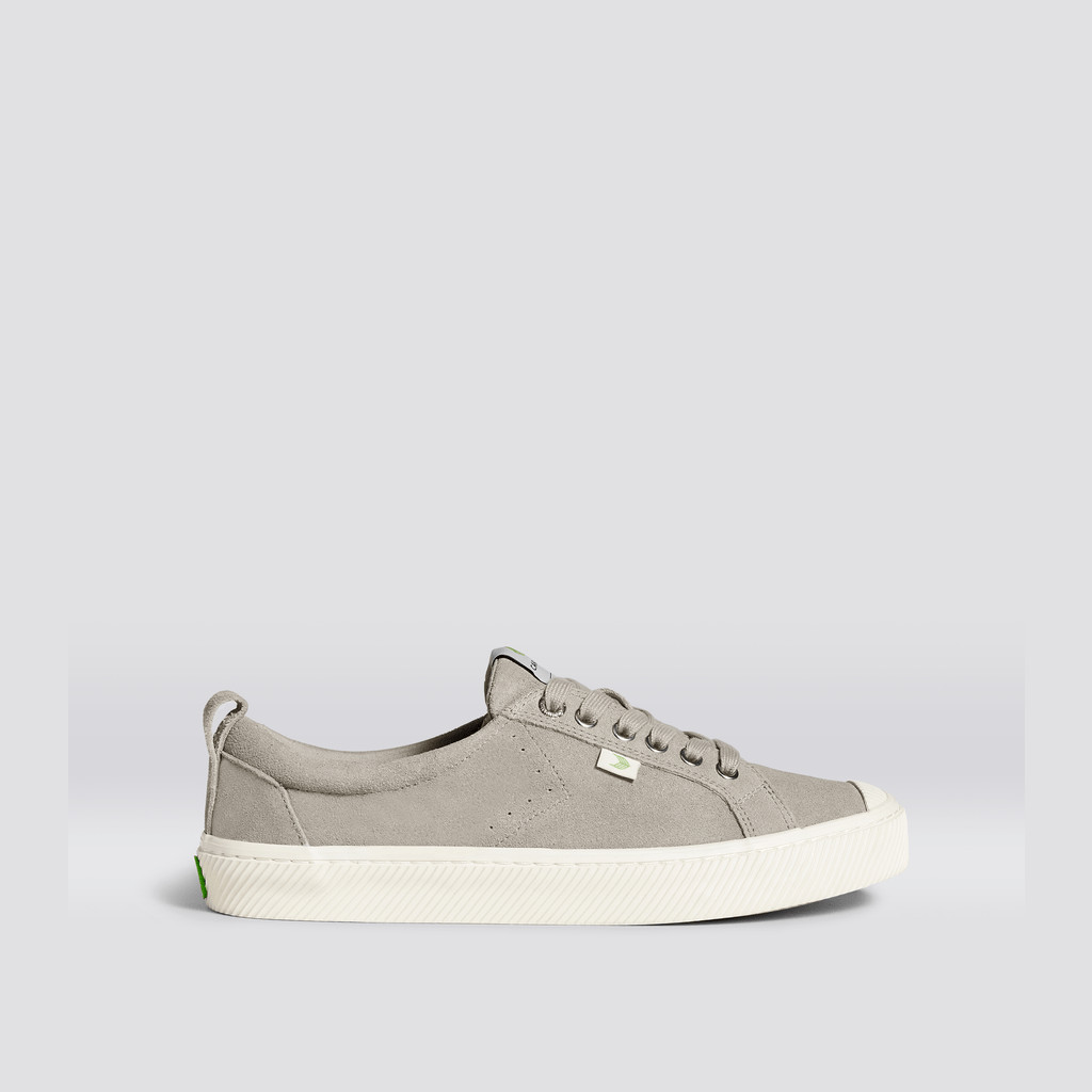 OCA LOW Cariuma Low Top Suede Męskie Szare | 760CPULBF