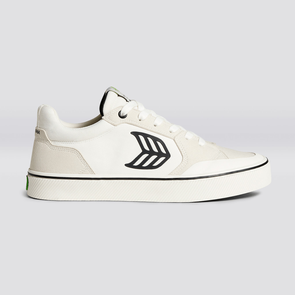 The Vallely Cariuma Low Top Suede Męskie Czarne | 143HDXCLE
